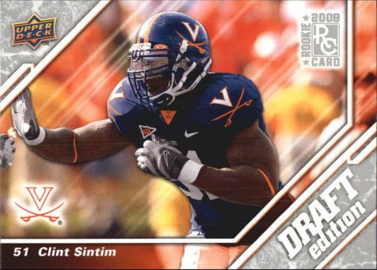 NFL 2009 Upper Deck Draft Edition - No 145 - Clint Sintim