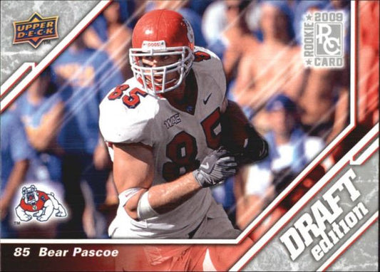 NFL 2009 Upper Deck Draft Edition - No 150 - Bear Pascoe