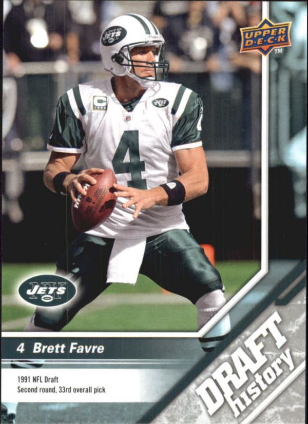 NFL 2009 Upper Deck Draft Edition - No 152 - Brett Favre