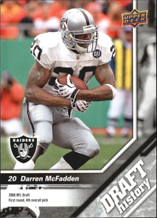 NFL 2009 Upper Deck Draft Edition - No 161 - Darren McFadden