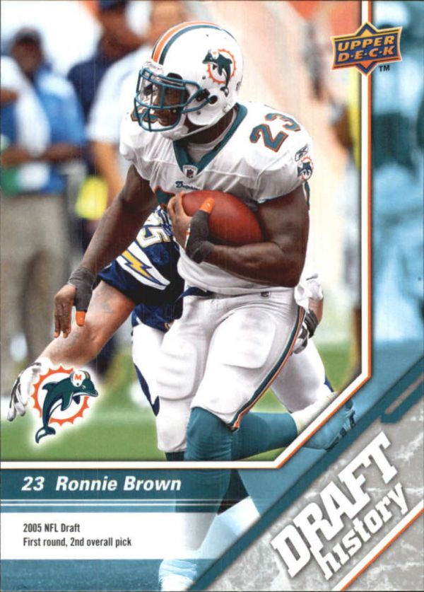 NFL 2009 Upper Deck Draft Edition - No 179 - Ronnie Brown