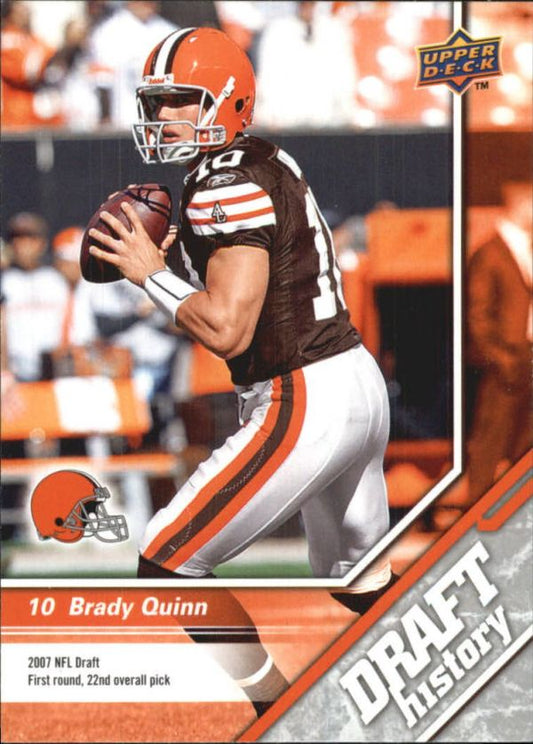 NFL 2009 Upper Deck Draft Edition - No 181 - Brady Quinn