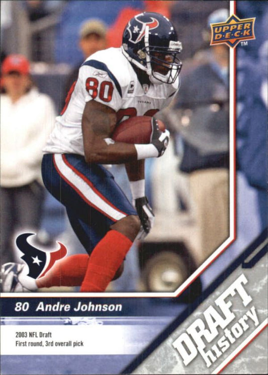 NFL 2009 Upper Deck Draft Edition - No 185 - Andre Johnson