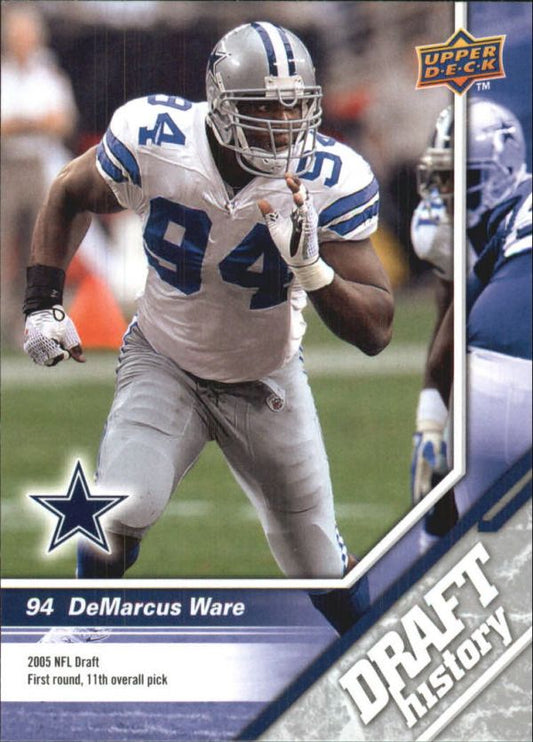 NFL 2009 Upper Deck Draft Edition Brown - No 194 - DeMarcus Ware