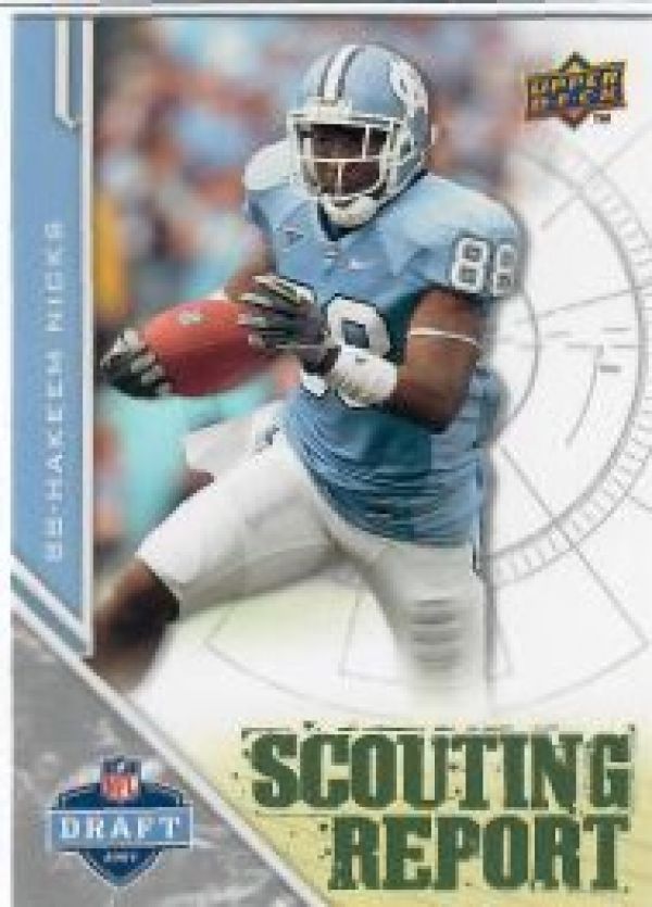 NFL 2009 Upper Deck Draft Edition - No 221 - Hakeem Nicks