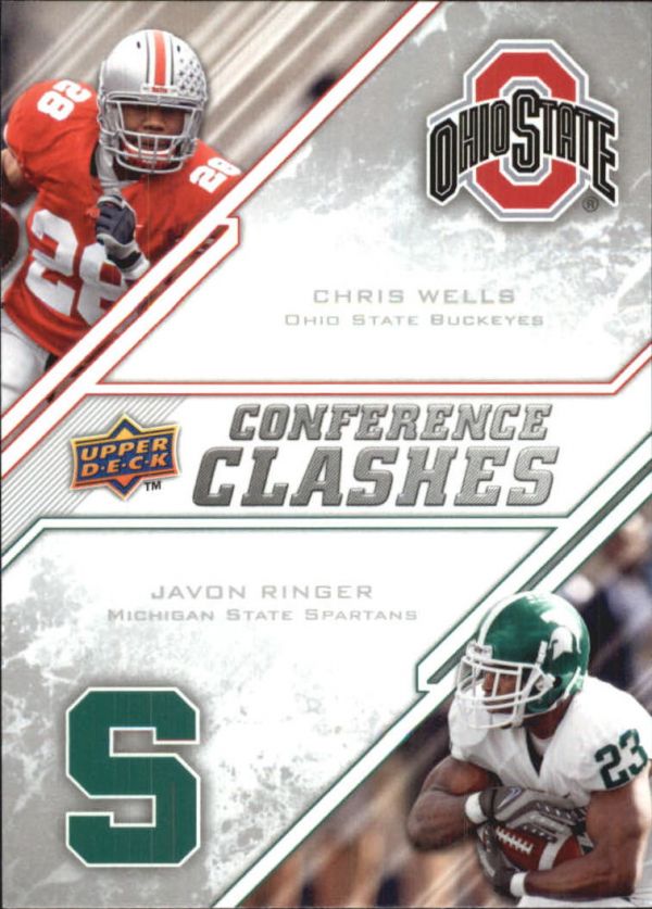 NFL 2009 Upper Deck Draft Edition - No 254 - Chris Wells / Javon Ringer