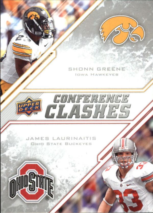 NFL 2009 Upper Deck Draft Edition - No 263 - Shonn Greene / James Laurinaitis