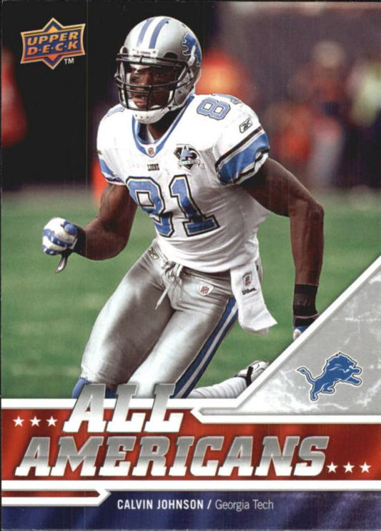 NFL 2009 Upper Deck Draft Edition - No. 288 - Calvin Johnson