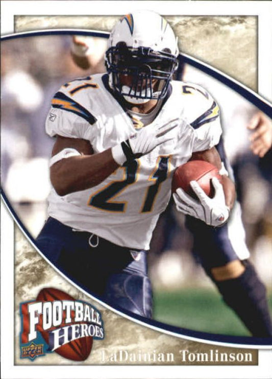 NFL 2009 Upper Deck Heroes - No 6 - LaDainian Tomlinson