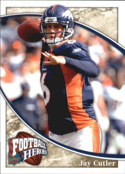 NFL 2009 Upper Deck Heroes - No 10 - Jay Cutler