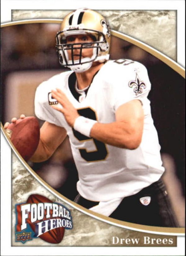 NFL 2009 Upper Deck Heroes - No 12 - Drew Brees