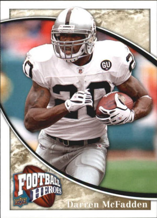 NFL 2009 Upper Deck Heroes - No 22 - Darren McFadden