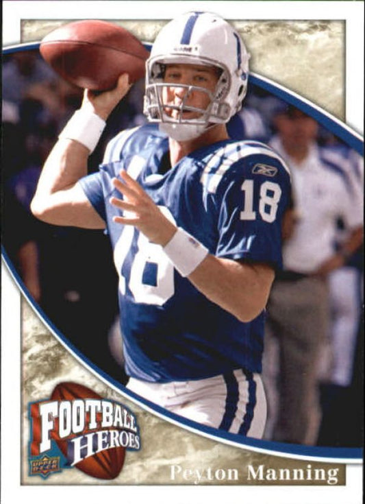 NFL 2009 Upper Deck Heroes - No 30 - Peyton Manning