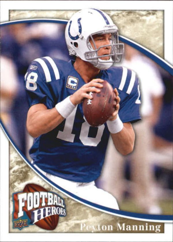 NFL 2009 Upper Deck Heroes - No 31 - Peyton Manning