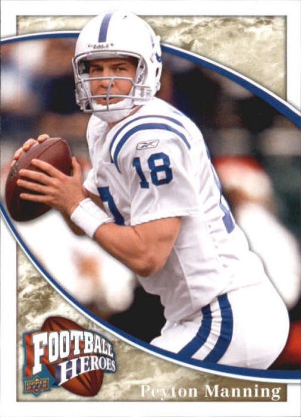 NFL 2009 Upper Deck Heroes - No 32 - Peyton Manning