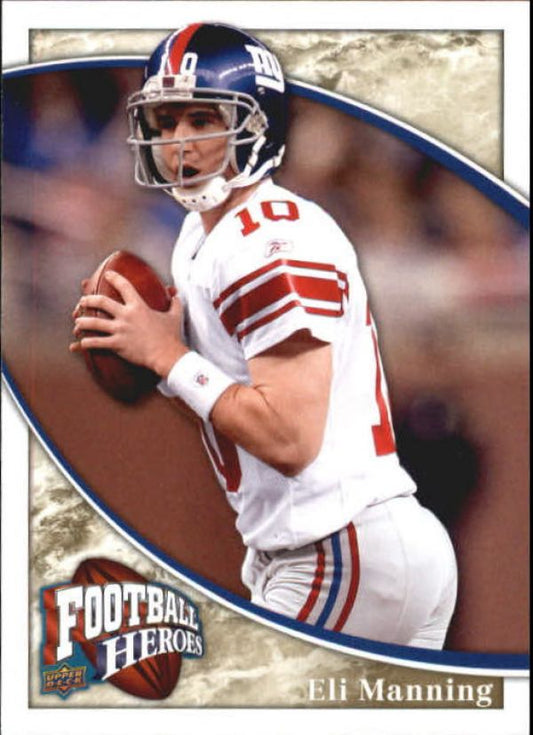 NFL 2009 Upper Deck Heroes - No 42 - Eli Manning