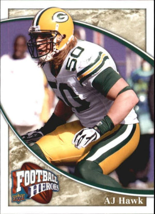 NFL 2009 Upper Deck Heroes - No -46 - AJ Hawk