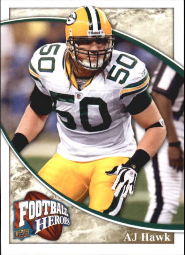 NFL 2009 Upper Deck Heroes - No 47 - AJ Hawk