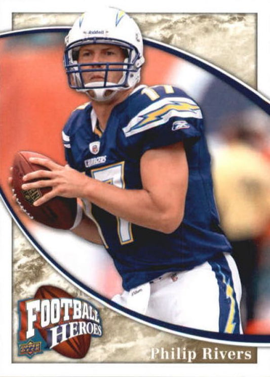 NFL 2009 Upper Deck Heroes - No 64 - Philip Rivers