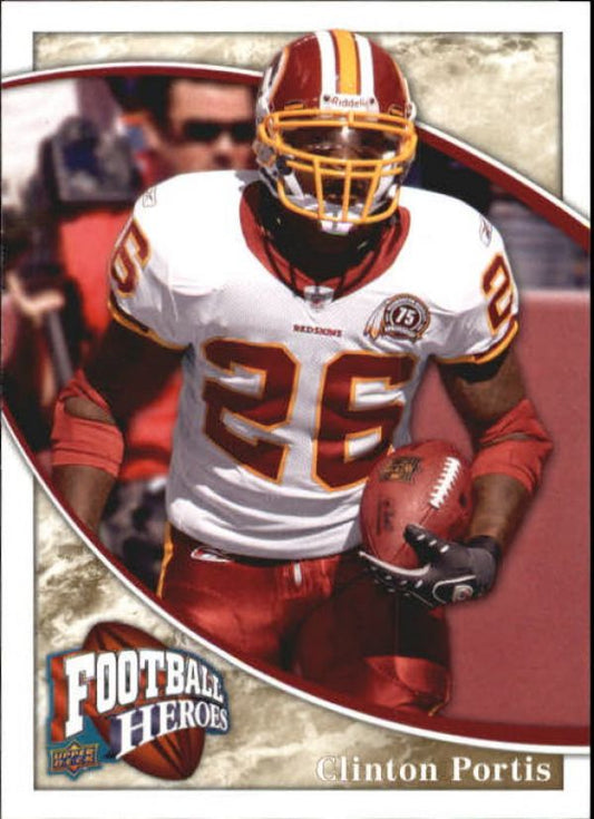 NFL 2009 Upper Deck Heroes - No 75 - Clinton Portis