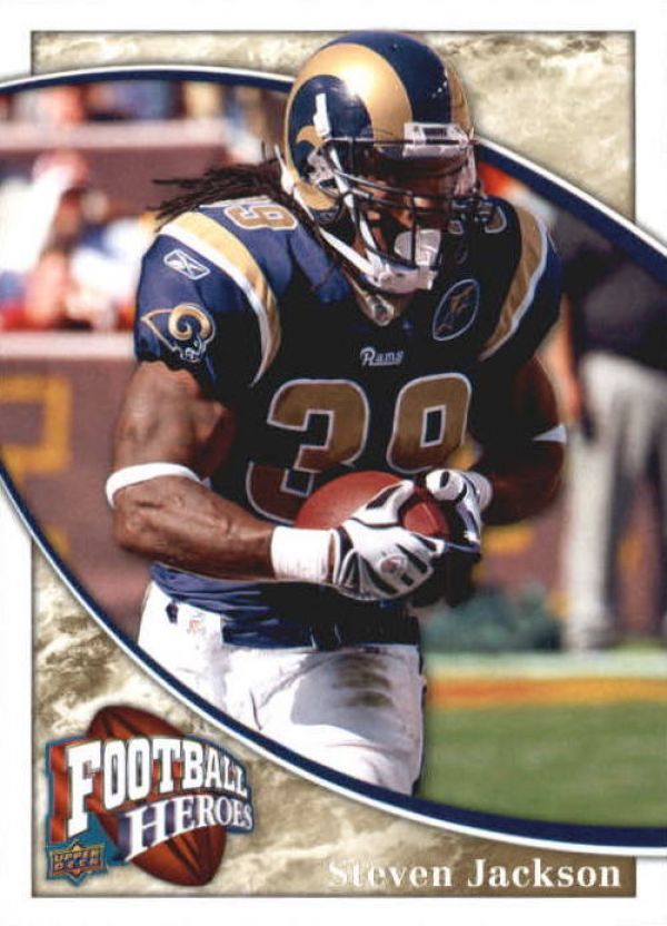 NFL 2009 Upper Deck Heroes - No 89 - Steven Jackson