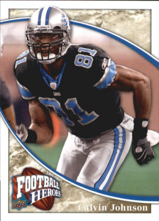 NFL 2009 Upper Deck Heroes - No 100 - Calvin Johnson