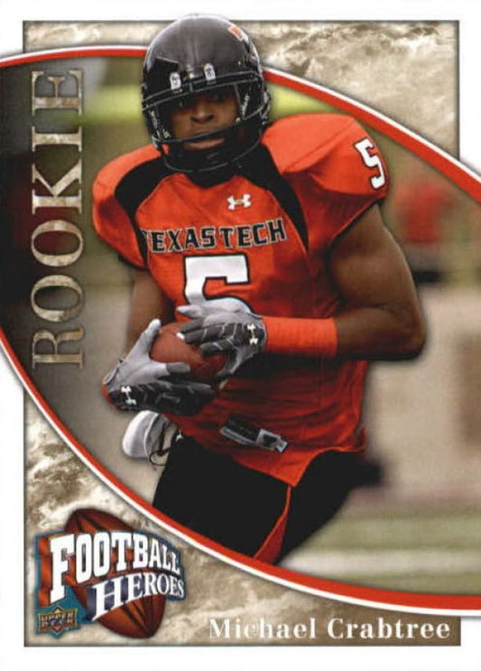 NFL 2009 Upper Deck Heroes - No 104 - Michael Crabtree