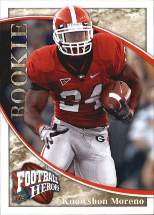 NFL 2009 Upper Deck Heroes - No 113 - Knowshon Moreno