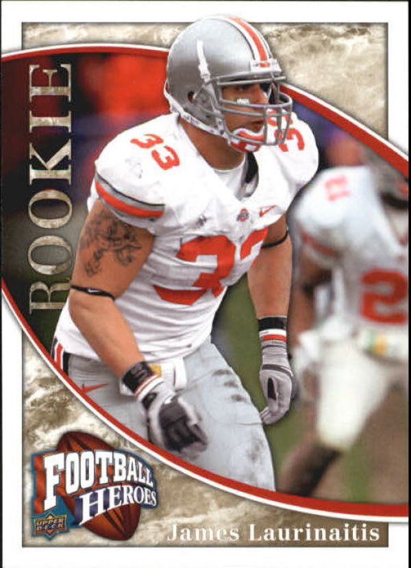 NFL 2009 Upper Deck Heroes - No 127 - Jamas Laurinaitis