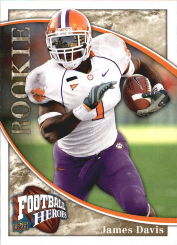 NFL 2009 Upper Deck Heroes - No 131 - James Davis