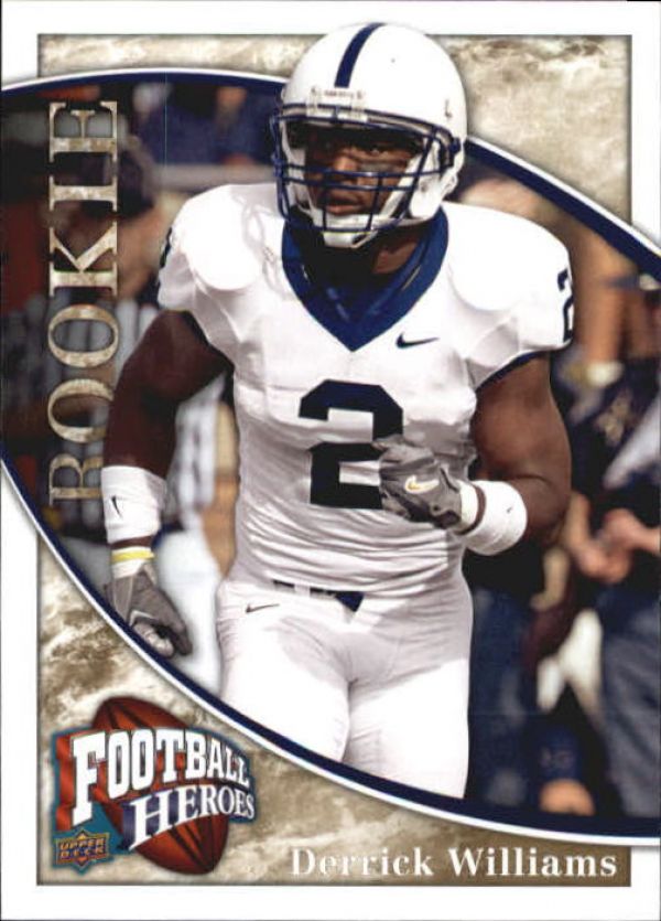 NFL 2009 Upper Deck Heroes - No 146 - Derrick Williams