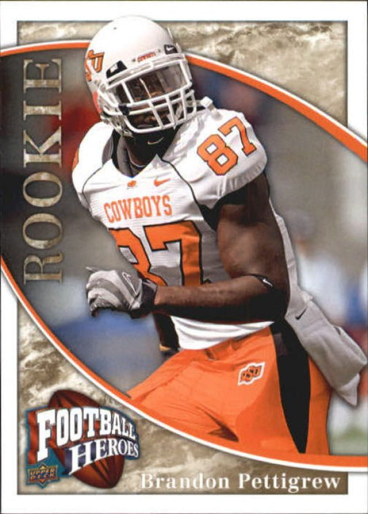 NFL 2009 Upper Deck Heroes - No 149 - Brandon Pettigrew