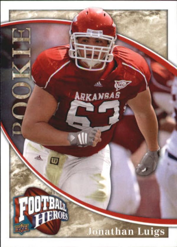 NFL 2009 Upper Deck Heroes - No 177 - Jonathan Luigs