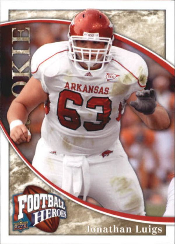 NFL 2009 Upper Deck Heroes - No 178 - Jonathan Luigs