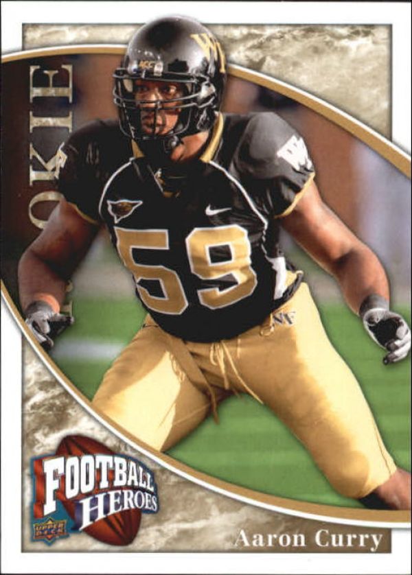 NFL 2009 Upper Deck Heroes - No 186 - Aaron Curry