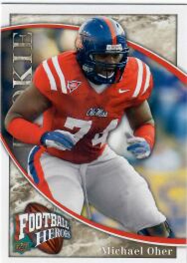 NFL 2009 Upper Deck Heroes - No 187 - Michael Oher