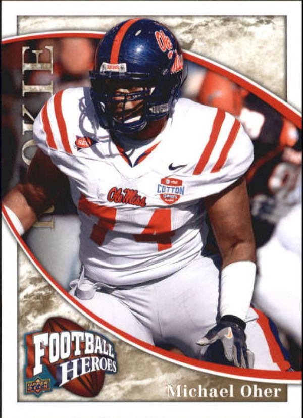 NFL 2009 Upper Deck Heroes - No 188 - Michael Oher