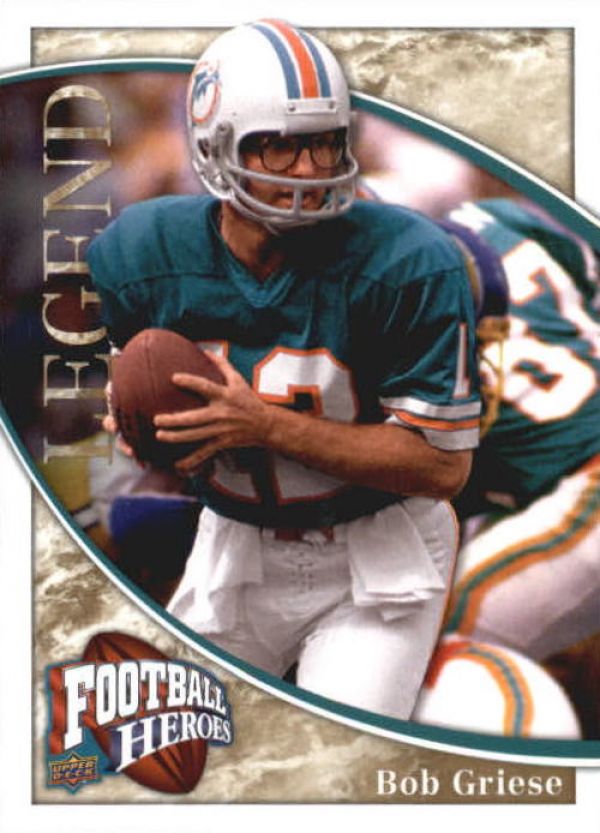 NFL 2009 Upper Deck Heroes - No 208 - Bob Griese