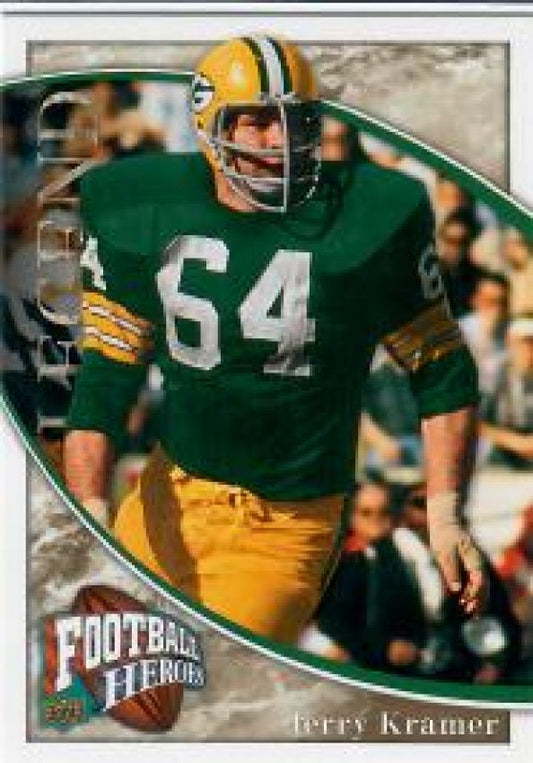 NFL 2009 Upper Deck Heroes - No 211 - Jerry Kramer