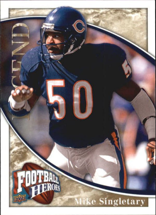 NFL 2009 Upper Deck Heroes - No 223 - Mike Singletary