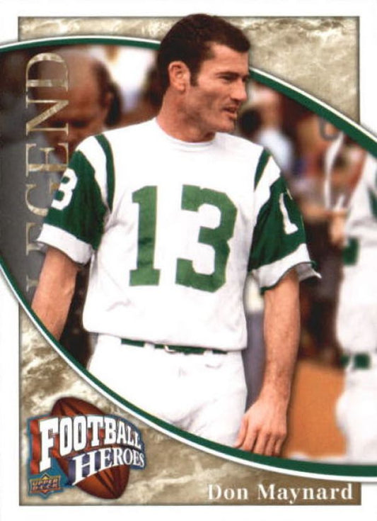 NFL 2009 Upper Deck Heroes - No 227 - Don Maynard