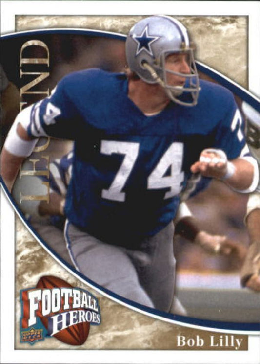 NFL 2009 Upper Deck Heroes - No 238 - Bob Lilly