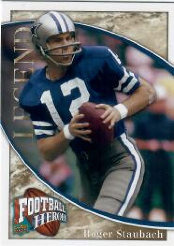 NFL 2009 Upper Deck Heroes - No 254 - Roger Staubach