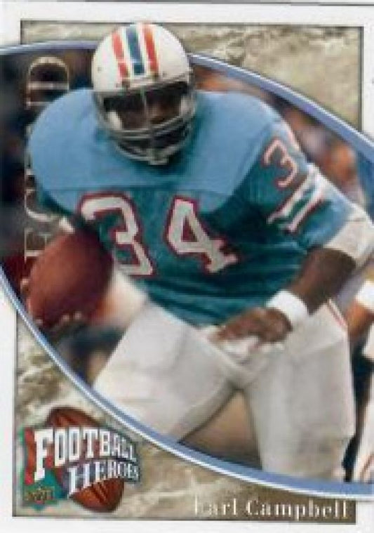 NFL 2009 Upper Deck Heroes - No 273 - Earl Campbell