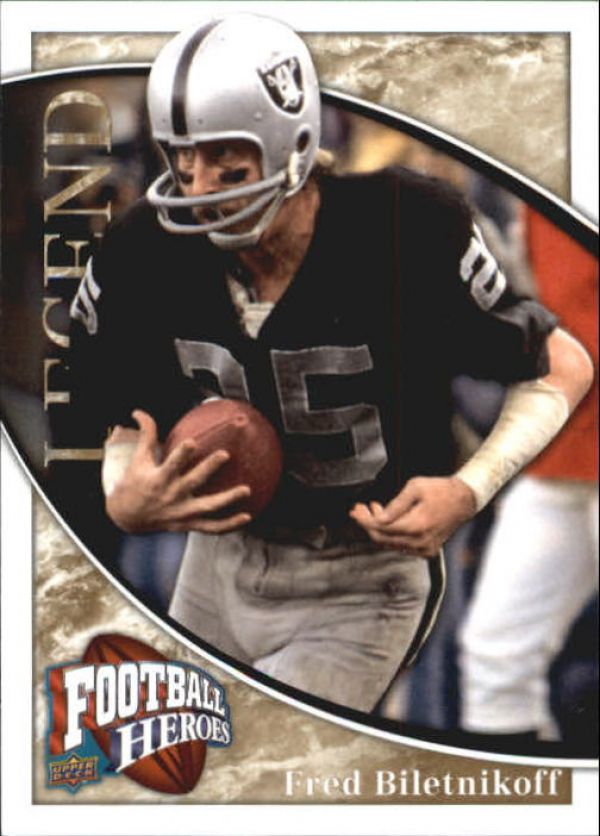 NFL 2009 Upper Deck Heroes - No 276 - Fred Biletnikoff