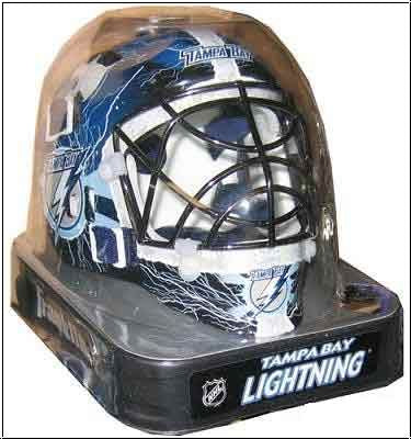 NHL Franklin Mini Goalie Mask - Tampa Bay Lightning
