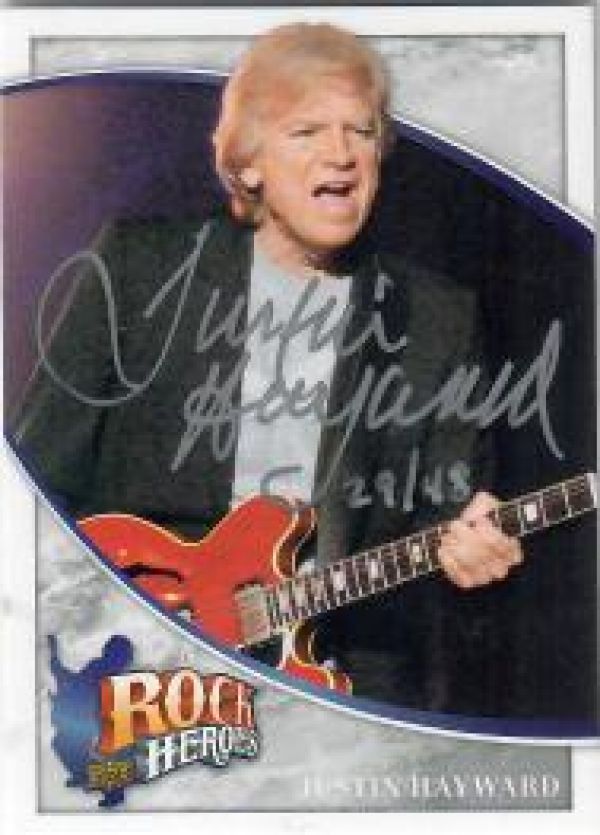 NFL 2009 Upper Deck Heroes Autographs Silver - No 373 - Justin Hayward