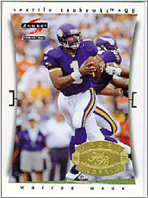 NFL 1997 Score Hobby Reserve - No 12 - Warren Moon