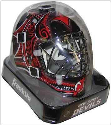 NHL Franklin Mini Goalie Mask - New Jersey Devils