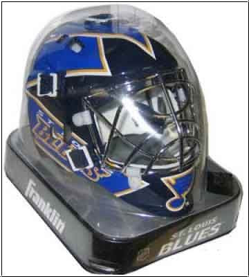 NHL Franklin Mini Goalie Mask - St. Louis Blues